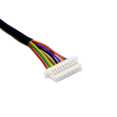 Сборка кабеля проводки провода тангажа ODM 0.8mm OEM с соединителем JST SUR
