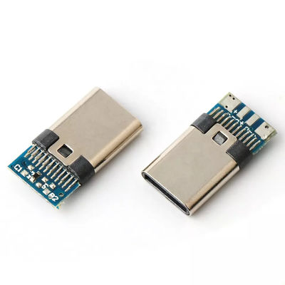 Разъемы USB TYPE C Plug 24pin 4 Core Solder Wire с разъемом PCB Male