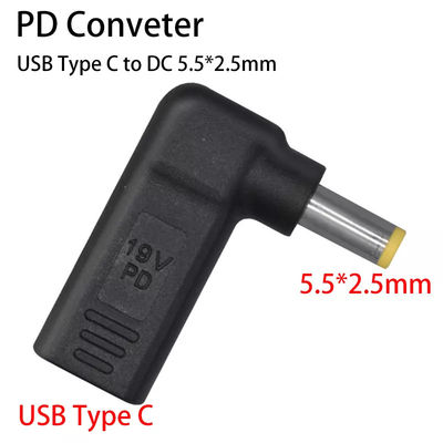 Разъем USB Type C Female to DC 5525 Male Converter PD Decoy Spoof Trigger Plug