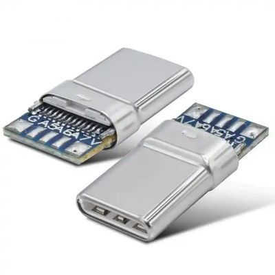 PD 3.0 USB 3.1 Type C Мужской разъединитель 5 штифтов Сварщик для самодельного изготовления кабеля USB C