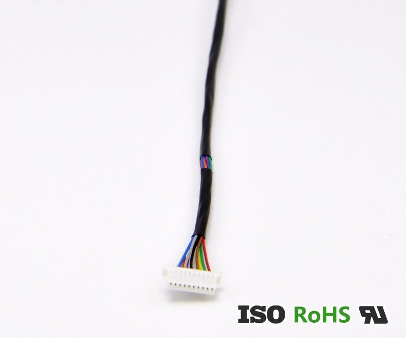 Сборка кабеля проводки провода тангажа ODM 0.8mm OEM с соединителем JST SUR