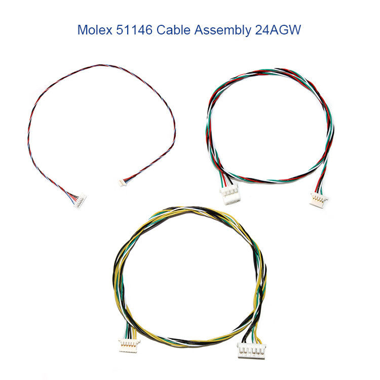 проводка MOLEX 51146 1.25mm провода 5P 6P электрическая с держателем снабжения жилищем A1254 SMD