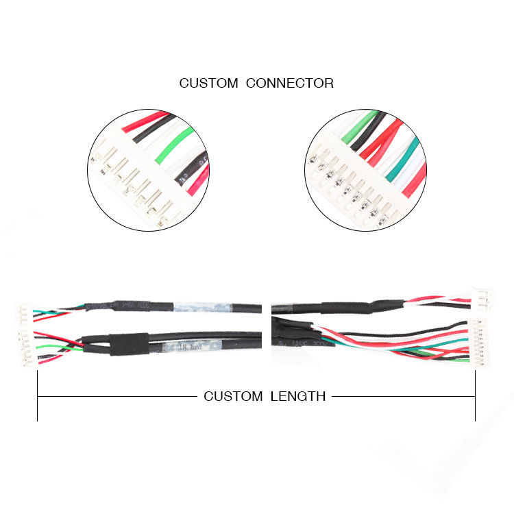 Сборка кабеля PHR-7P PHR-4 PHR-3 PHR-2 PH2.0 проводки JST провода