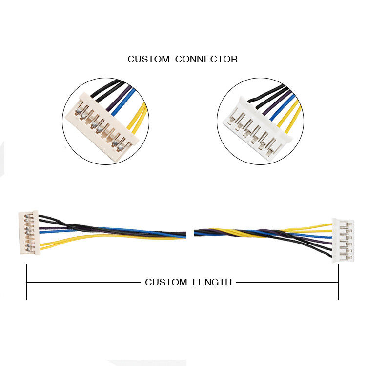ЧАСЫ DF14-9S-1.25C сборки кабеля проводки провода 9pin 1.25mm к JST SPH-002T-P0.5S