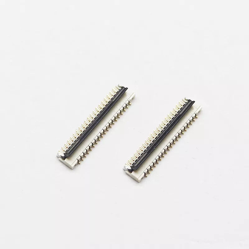 Электронный размечая контакт дна соединителя 13-71pin PCB высоты 1.0mm 0.3MM