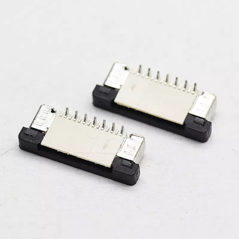 Тип тангажа H2.0mm соединителя 0.5MM 1.0MM ZIF SMT FPC FFC vetical