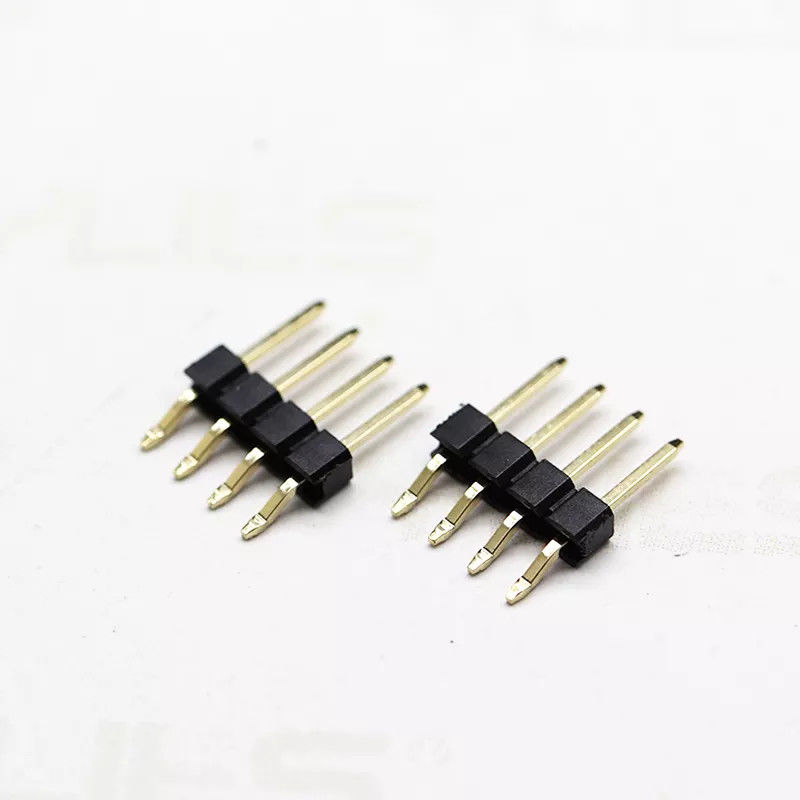 Пластиковые прямоугольные изогнутые положения 2-40pin заголовка 2.54mm Pin строки SMT одиночные