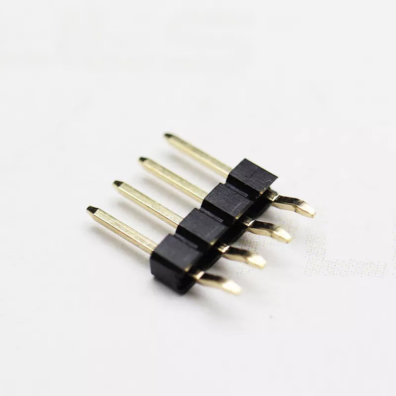 Пластиковые прямоугольные изогнутые положения 2-40pin заголовка 2.54mm Pin строки SMT одиночные