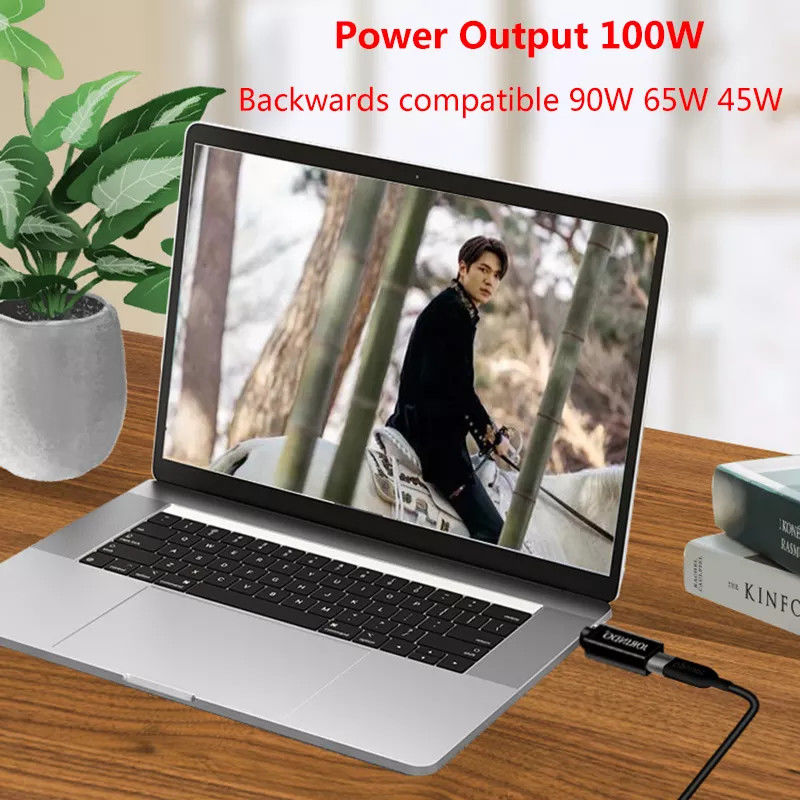 100W USB Type C Female to DC 5.5x2.5mm Male PD Разъем Быстрая быстрая зарядка