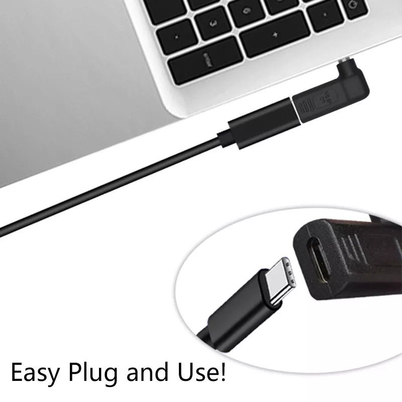 100W USB Type C Female to DC 5.5x2.5mm Male PD Разъем Быстрая быстрая зарядка