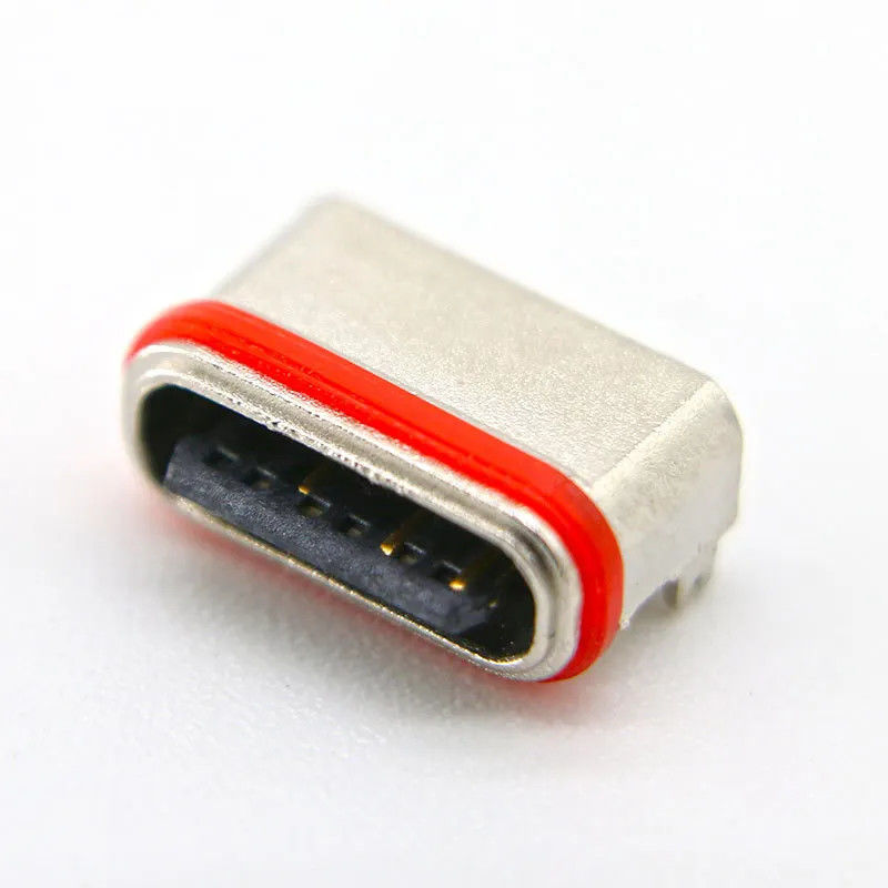 Женский горизонтальный контактный разъем USB3.0 USB3.1 SMT 6 для поручать