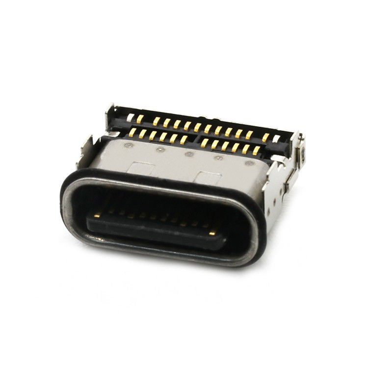 IP68 24pin водонепроницаемый USB типа C женский разъем 2 ряда SMT-коннектор