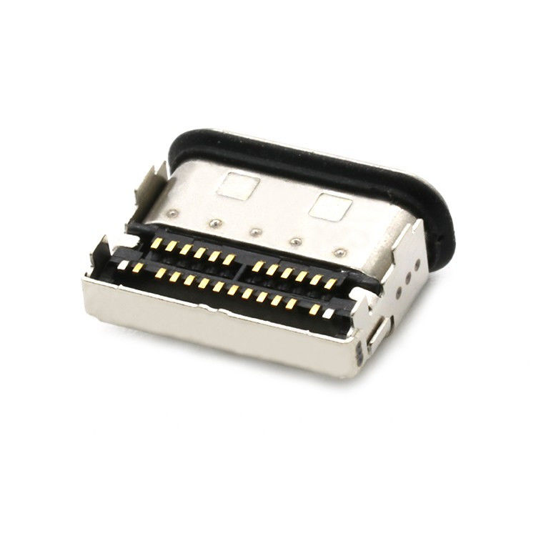 IP68 24pin водонепроницаемый USB типа C женский разъем 2 ряда SMT-коннектор