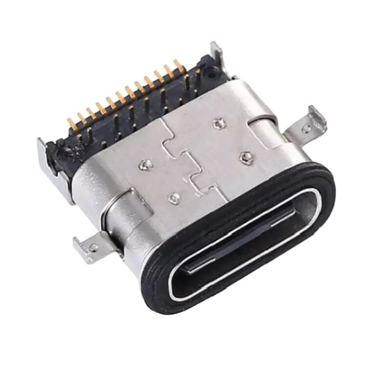 Водонепроницаемый USB Type C разъем IP67, средне-монтажный, USB Type C 3.0, SMT, сквозной, вертикальный USB разъем