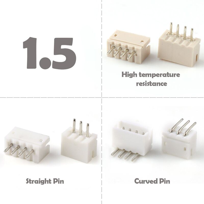 Сцепление провода с доской Wafer Molex 1.5 2.0mm Pitch ZH PH HY LCP 2.5mm Wafer-соединитель