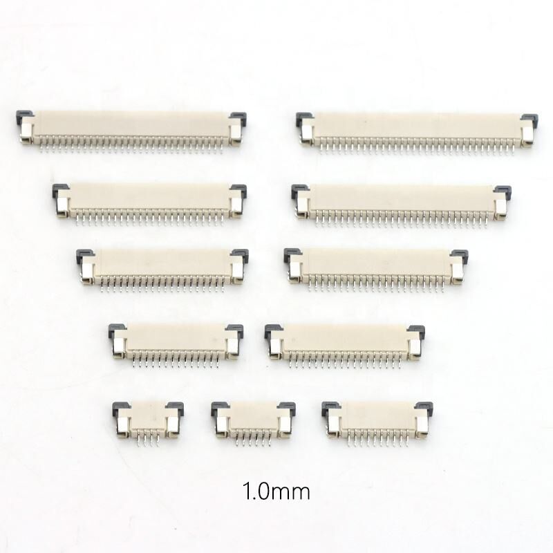 1.0mm Fpc соединитель 4-40pin горизонтальный SMT тип верхний верхний контакт 1.0 FPC соединитель