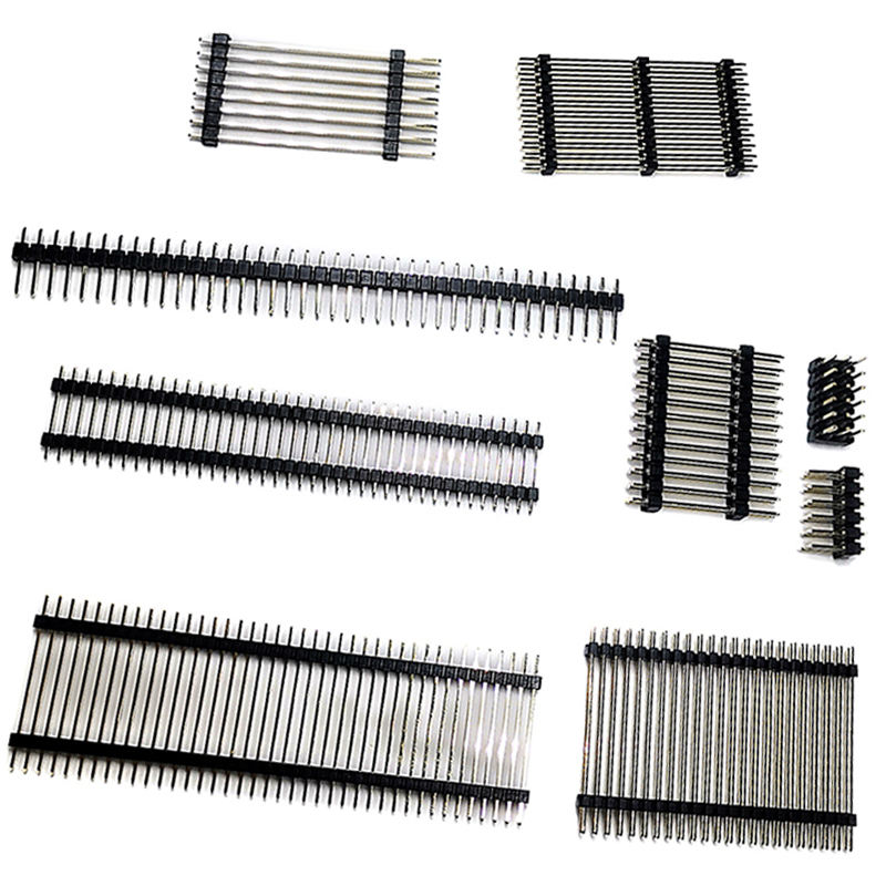 2.54 мм швейцарская машина закругленная женская головка 4pin 16pin 20pin 32pin 40pin круглый штифт с двумя однорядными соединителями