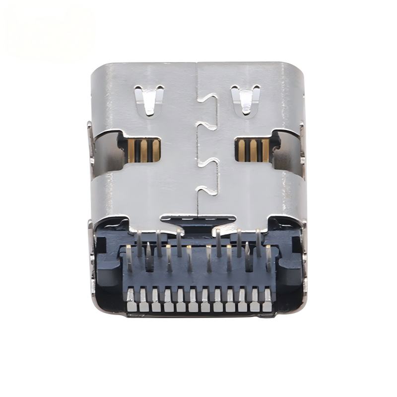 Настраиваемый USB 3.2 Type-C соединитель 40 Gbps водонепроницаемый U4 сокет 24 пин SMT DIP PCB женский мужской соединитель