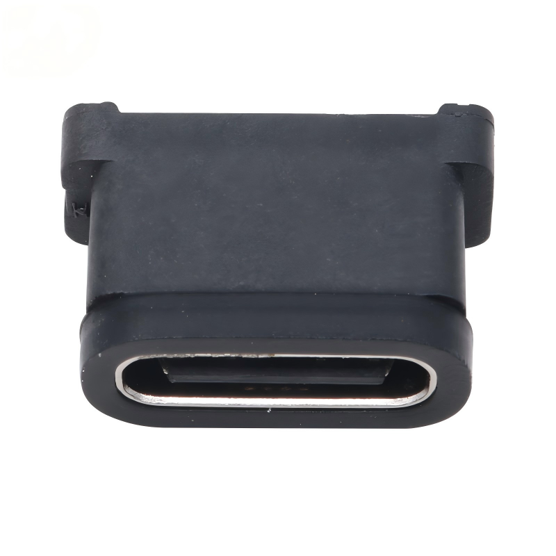 Водонепроницаемый гнездовой разъем USB 3.2 Type-C 40 Гбит/с U4, 24-контактный, SMT DIP для печатных плат, позолоченный, нержавеющая сталь, 5 А 100 В переменного тока