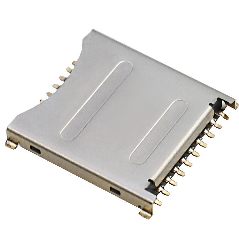 19 штифтов 3-в-1 Micro SD UHS II UFS Card Connector SMT Высота 1,6 мм из нержавеющей стали USB для лучшей читаемости Поисковая система