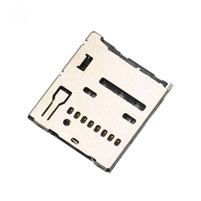 Replacement of JAE ST11S008V4HR2000 Push-Push Type Micro SD Card Connector TF Card Slot for Phone Camera-for PCB