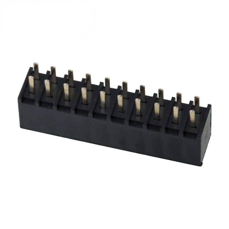 DIP Female Header 2,54 мм Pitch Double Row Female Straight Header Socket Pin Strip Connector (ДИП женский заголовок 2,54 мм) Двойной ряд женский прямой заголовок