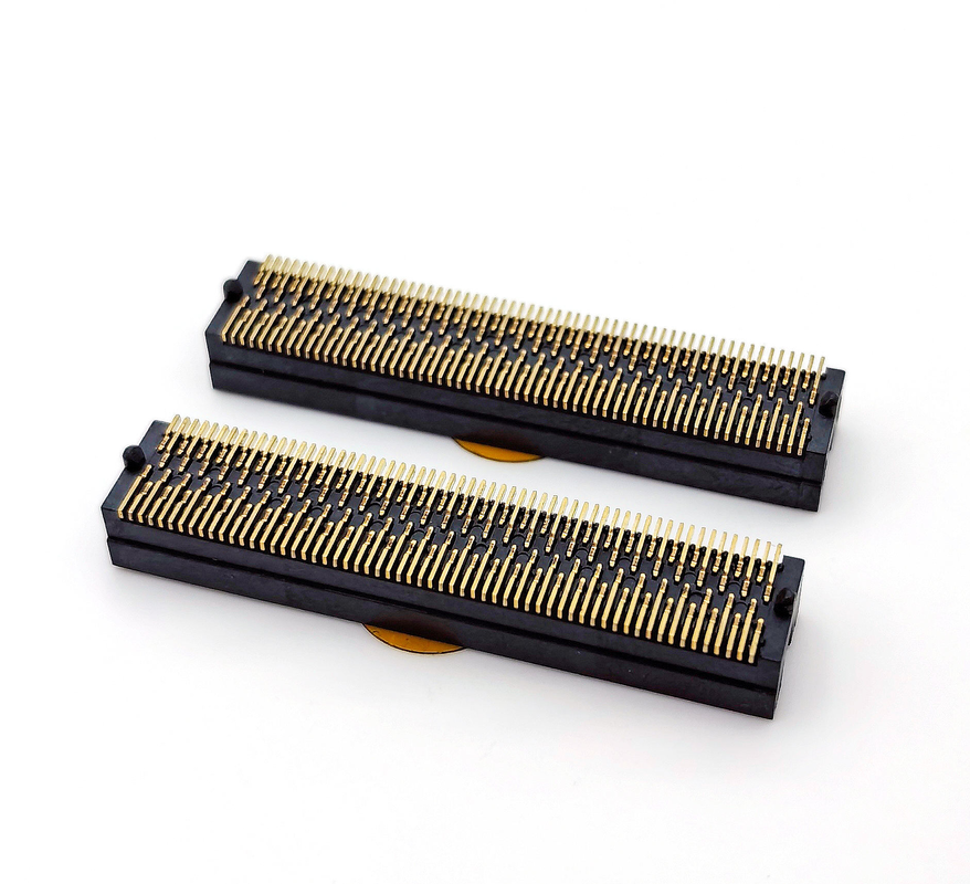 1.27мм Женский соединитель связи 4x25P H5.08 SMT Y-type Full Gold 1u Для ПКБА