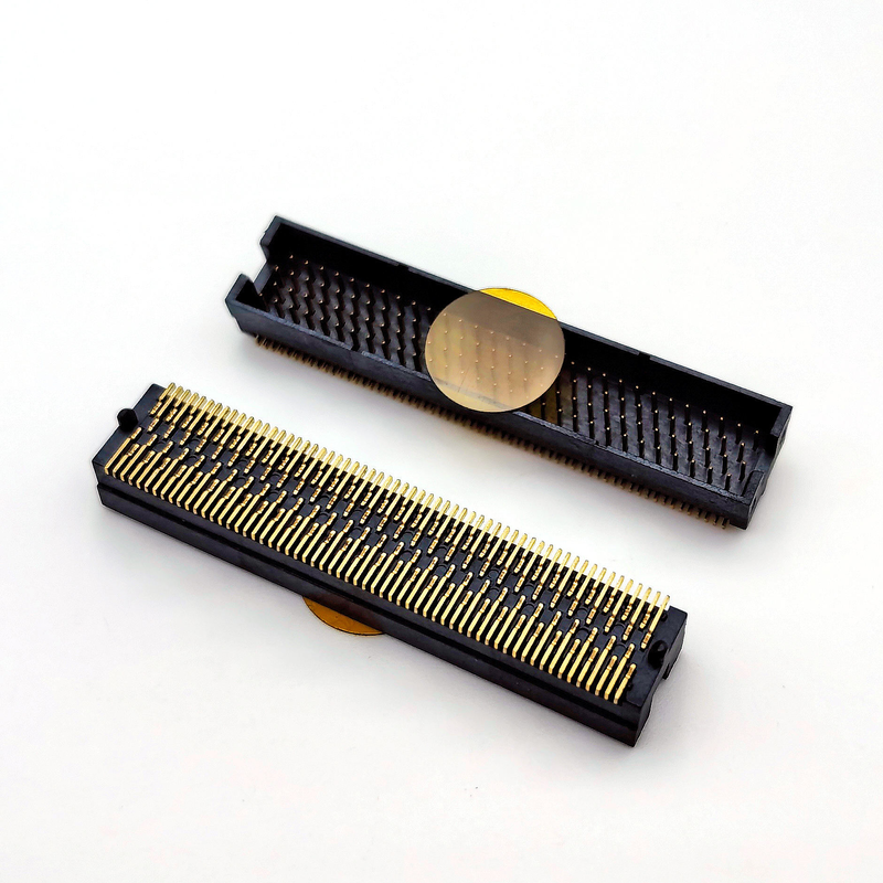 1.27мм Женский соединитель связи 4x25P H5.08 SMT Y-type Full Gold 1u Для ПКБА