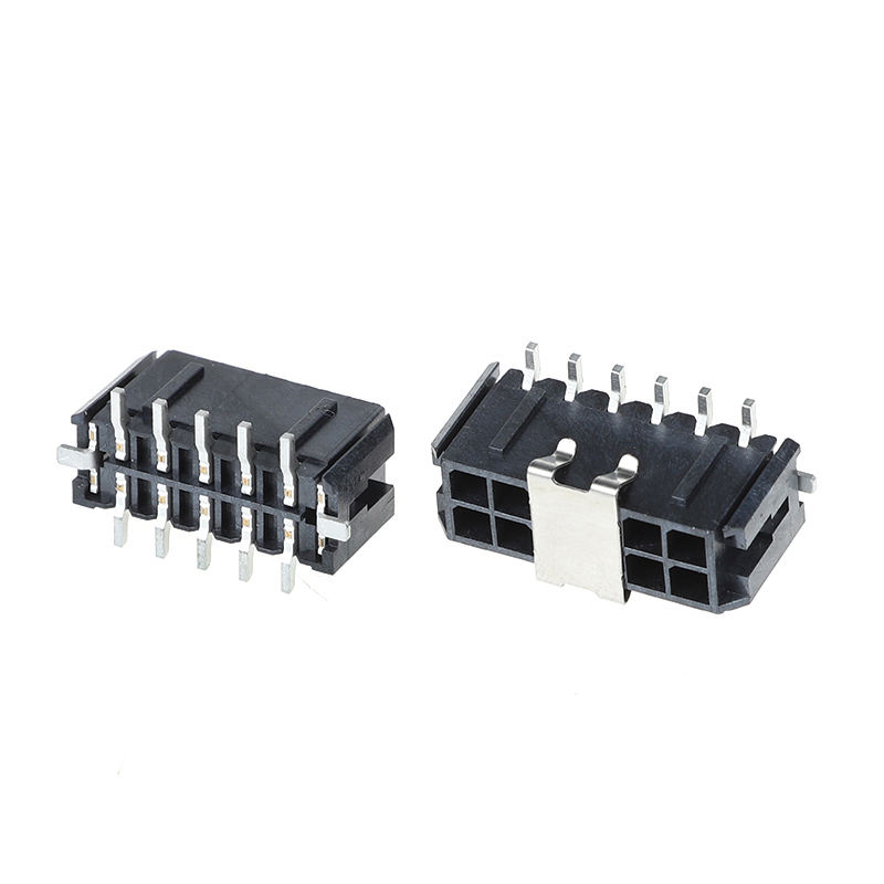 Small 5557 Vertical MX3.0mm Pitch Double Row Connector Replaces MOLEX 43045, 4P~24P Vertical SMT PCB Header