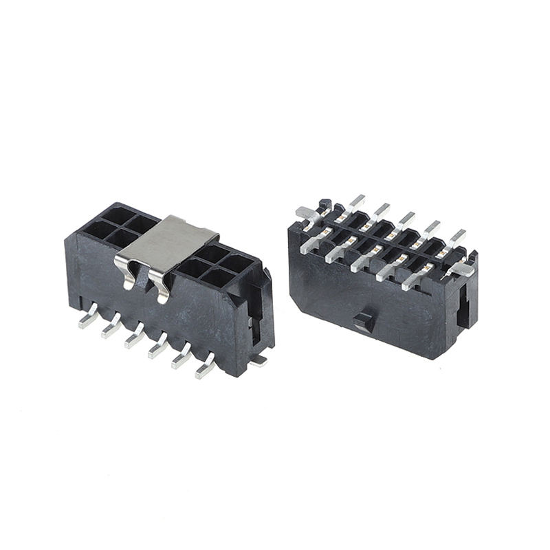 Small 5557 Vertical MX3.0mm Pitch Double Row Connector Replaces MOLEX 43045, 4P~24P Vertical SMT PCB Header