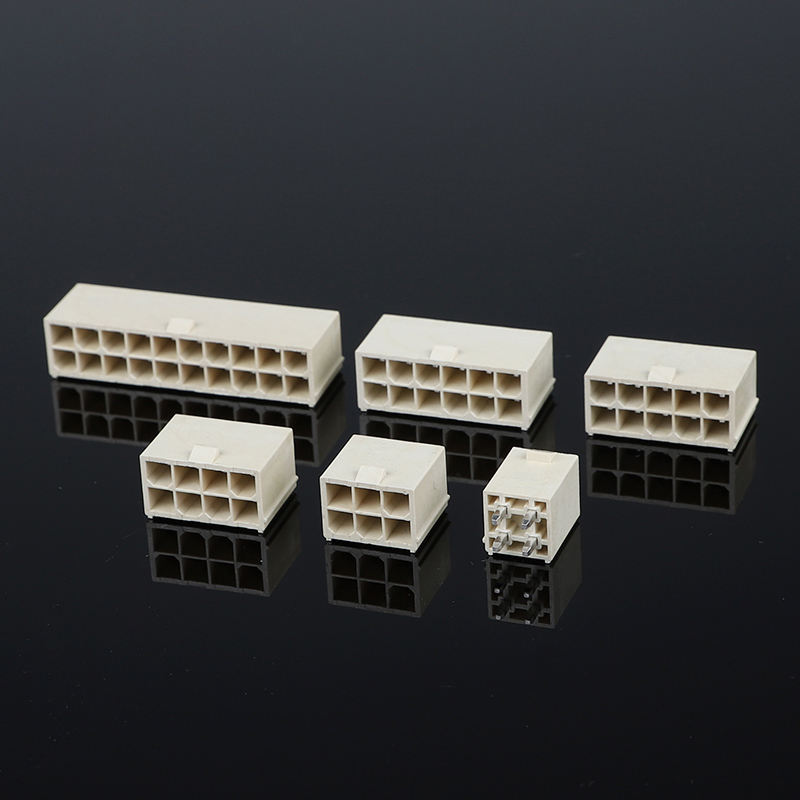 ATX Power Supply Socket 4.2mm Pitch Double Row Buckle Straight Pin Model 5557/5569 Connectors