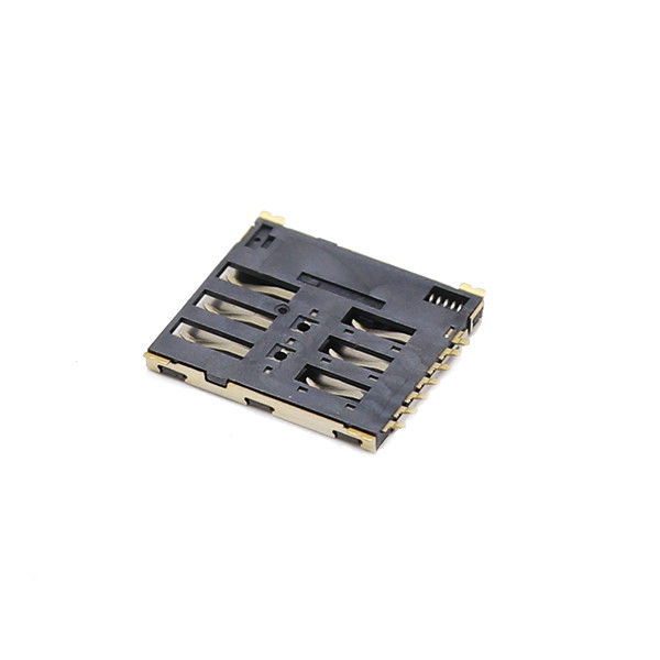 Nano тип 6 соединитель Sim нажима нажима соединителя LCP SIM-карты Штырь для телефона Moblie