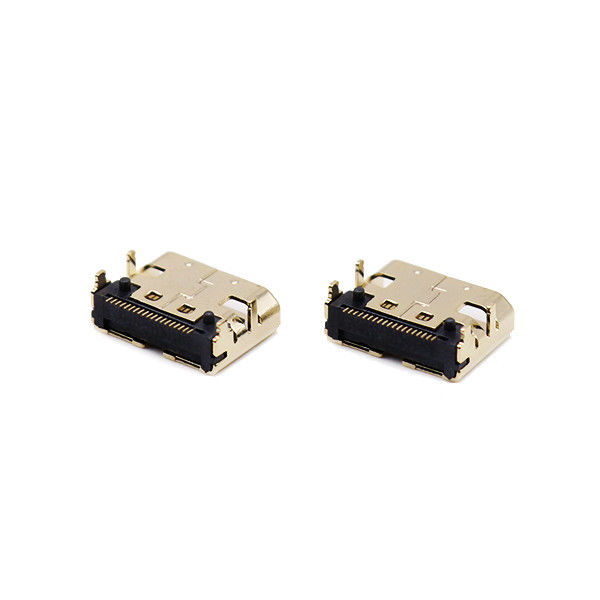 19 тип разъем-розетка гнезда LCP c Штырь микро- HDMI для PCB