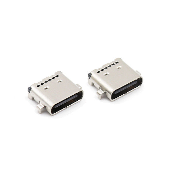 Тонуть тип тип USB USB SMT женский соединителя c печатает гнездо Штырь c 24