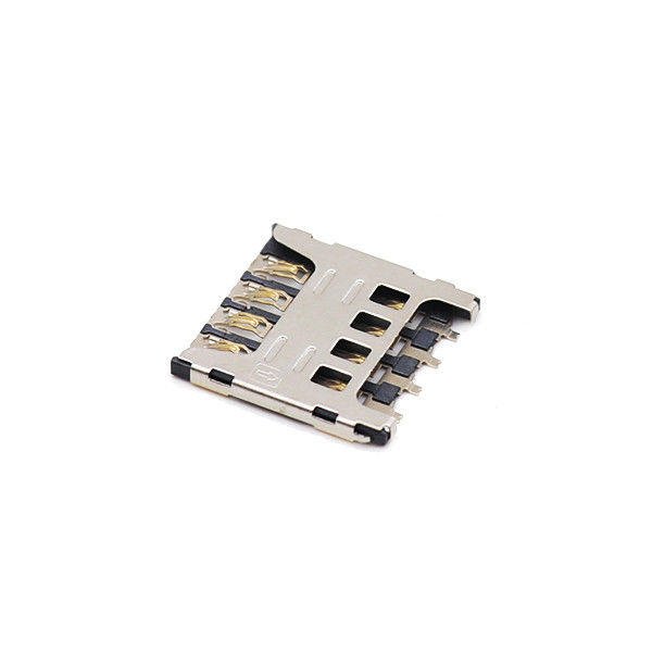 Соединителя пушпульная H1.8mm 5000 гнезда SIM-карты Штырь LCP 8 стойкость циклов микро-