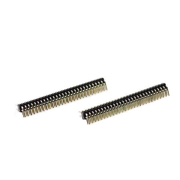 Строка ROHS 90 соединителей заголовка Штырь погружения PCB тангажа степени 1.27mm двойная