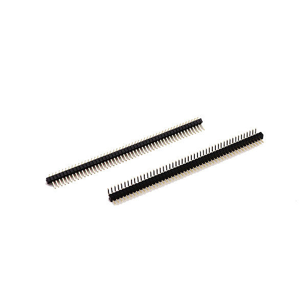 соединители заголовка Штырь мужчины тангажа 1.27mm прямоугольные для электрической монтажной платы PCB