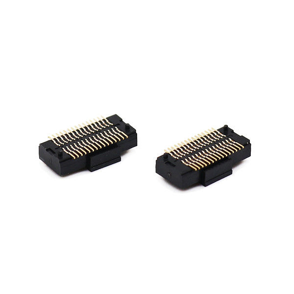 доска PCB тангажа строки 0.5mm двойника 70P для восхождения на борт женского типа соединителя SMT заголовка