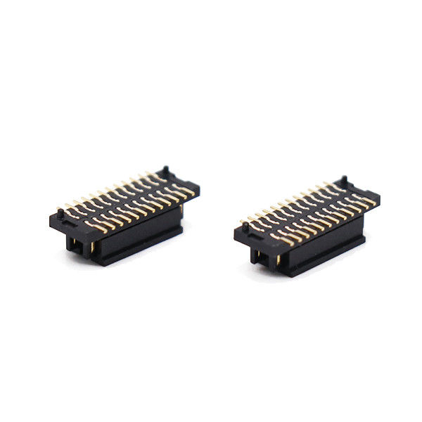 Тип заголовка SMT Штырь строки тонкого соединителя PCB BTB тангажа дистанционирования 0.8mm двойной