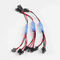 Мужчина тангажа JST SM 2.5MM к женской штепсельной розетке сборки кабеля с рукавом сокращения жары