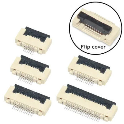 Fpc соединитель переворачивается 0,5 мм для PCB 4 5 6 8 10 12 14 16 18 20 22 24 26 28 30 32 34 36 40-60 пин