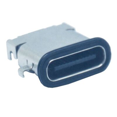 24-контактный водонепроницаемый разъем USB C IPX7 для печатных плат умных носимых устройств, зарядный разъем типа C, пайка