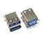 Женские тип USB двойного порта 3,0 микро- погружение Штырь соединителя 18 180 SGS степени